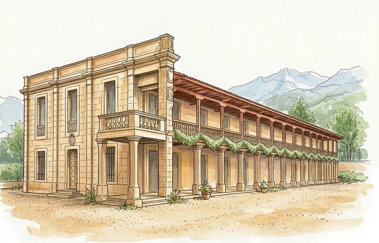 Ilustración de La Casona de Las Fraguas